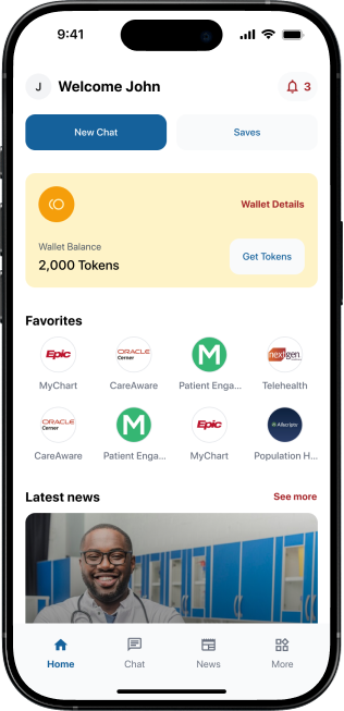 Favorites and Shortcuts image golivex homepage - emr ehr assistance